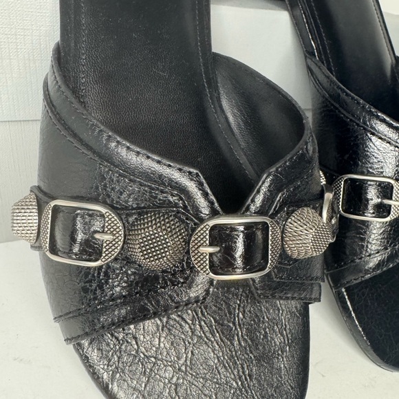 Balenciaga Le Cagole Women’s Slide Sandal Black Colo Size 38 New. - Picture 4 of 11